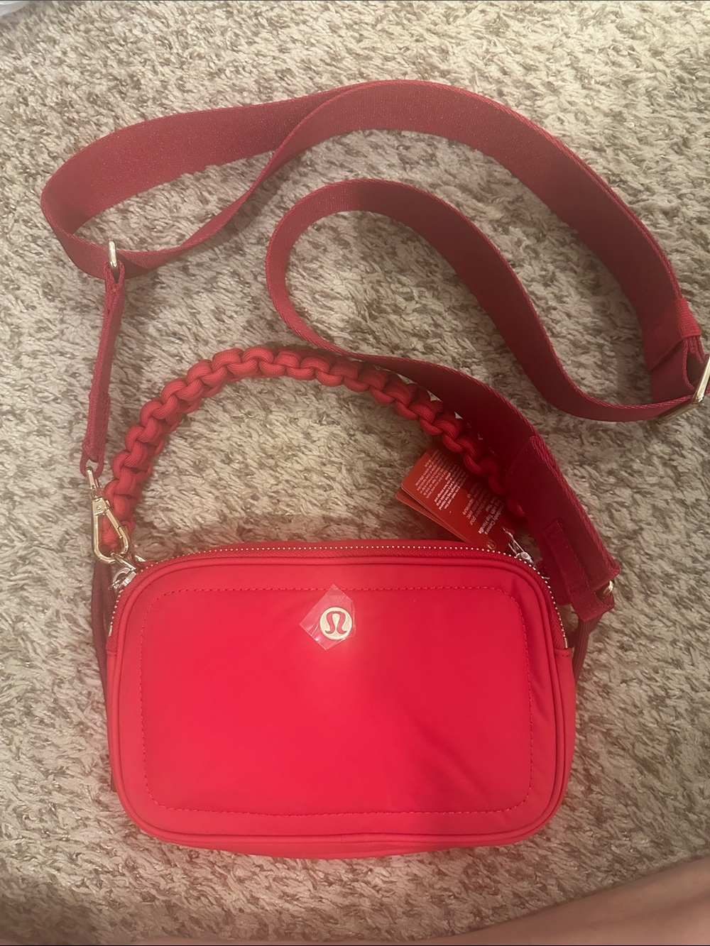 Lululemon crossbody camera bag top handle lunar new year NWT